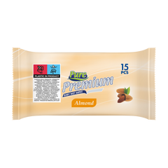 PURE PREMIUM Servetele umede de buzunar 15 buc
