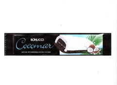 BONUCCI COCOMAR Prajitura cu crema de cacao, marshmallow si fulgi de cocos 35 gr