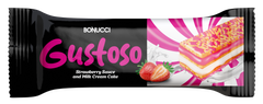 BONUCCI GUSTOSO Prajitura cu sos capsuni si crema de lapte 50 gr