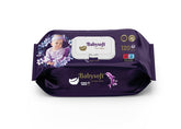 BABY SOFT Servetele umede pentru copii cu capac 120 buc