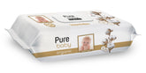 PURE BABY ORGANIC Servetele umede pentru copii cu capac 90 buc