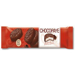 CHOCOPAYE Biscuiti sandwich marshamallow cocos si glazura cacao 216 gr