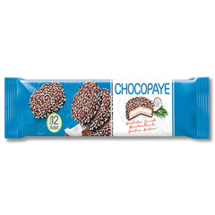 CHOCOPAYE Biscuiti sandwich marshamallow cocos si glazura lapte 216 gr
