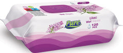PURE Servetele umede cu capac 120 buc