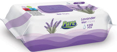 PURE Servetele umede cu capac 120 buc