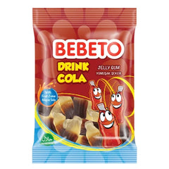 BEBETO Jeleuri mix drink cola 30 gr