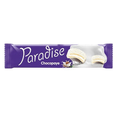 PARADISE CHOCOPAYE biscuiti sandwich marshmallow, cocos si glazura lapte 64 gr