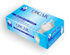 OSCAR Manusi de latex usor pudrate
