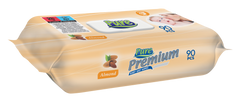 PURE PREMIUM Servetele umede pentru copii cu capac 90 buc