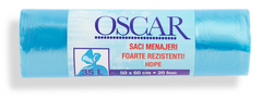 OSCAR Saci menajeri (HDPE) 35 l Albastru
